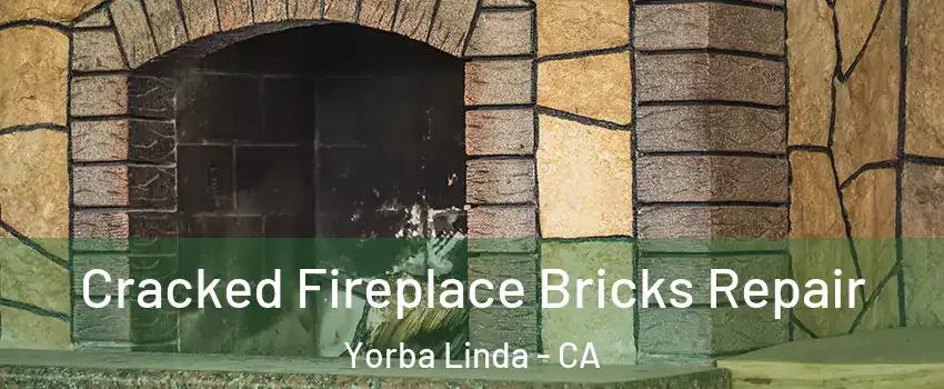  Cracked Fireplace Bricks Repair Yorba Linda - CA