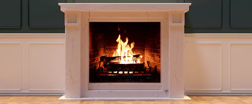 Decorative Electric Fireplace Installation in Yorba Linda, California