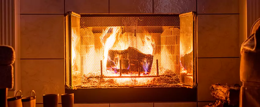 Mendota Hearth Landscape Fireplace Installation in Yorba Linda, California