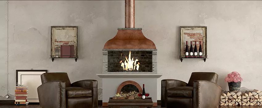 Thelin Hearth Products Providence Pellet Insert Fireplace Installation in Yorba Linda, CA