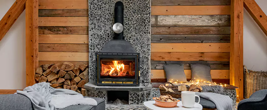 Thelin Hearth Products Direct Vent Gas Stove Fireplace Inspection in Yorba Linda, California